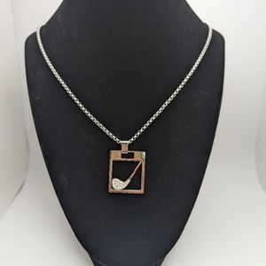 Golf necklace or keychain